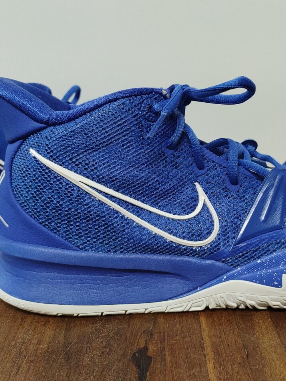 Nike Kyrie 7 TB Game Royal Blue & White Sneakers Basketball Shoes Men's 11.5